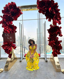 Yellow Flower Dress