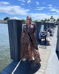 Leopard Maxi Dress