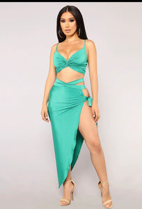 Green 2 Piece Set