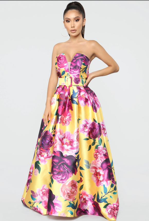 Bouquet Floral Maxi